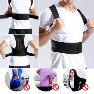 พร้อมส่ง！เสื้อหลังตรง เข็มขัดยกของ (ขนาดMเอว32-35 สูง152-162/ Lเอว33-36สูง152-165/XLเอว34-40สูง152-170) พยุงเอวแก้ปวด ที่รัดหลังตรง อุปกรณ์เซฟตี้ บล็อคหลัง
