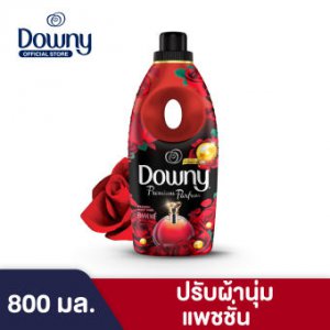 Downy Premium Parfum ดาวน์นี่ แพชชั่น น้ำยาปรับผ้านุ่ม สูตรเข้มข้นพิเศษ แบบเติม 800 มล.