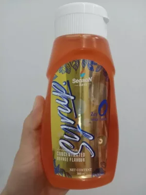 น้ำหวานเข้มข้นสูตรคีโต กลิ่นส้มยุสุ