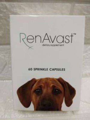 RenAvast DOG (60 แคปซูล) อาหารเสริม บำรุงไตสุนัข สุนัขไตเสื่อม ค่าไตขึ้น บำรุงระดับเซลล์ (Exp 08/2022)