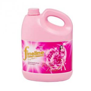 FINELINE SOFTENER 3500 ML*1 PINK ไฟน์ไลน์ น้ำยาปรับผ้านุ่ม สวีทฟลอรัล สีชมพู ขนาด 3500 มล. x 1 แกลลอน