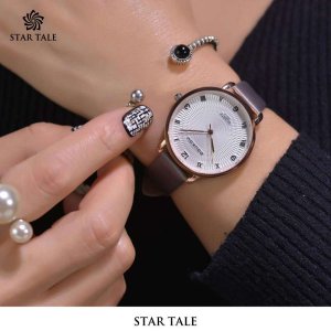 STAR TALE นาฬิกาผู้หญิง นาฬิกาแฟชั่น แถมฟรีกล่อง fashion watch for women ที่ฮ๊อตที่สุดในเวลานี้ นาฬิกาเกาหลี -38