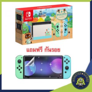เครื่อง New Nintendo Switch Animal Crossing New Horizons Edition ประกัน Maxsofe 1ปี (Nintendo switch รุ่นใหม่)(Nintendo switch game)(Switch Animal Crossing)(เครื่อง Nintendo Switch Animal Crossing)(เครื่อง Switch)(เครื่องนินเทนโดสวิต)