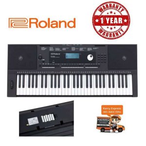 คีย์บอร์ด Keyboard Roland E-X20 มาพร้อมเสียงเครื่องดนตรีที่มีให้เลือกเล่นกว่า 600 เสียง พร้อมด้วยจังหวะ ระบบ auto bass&drums อีกกว่า 200 จังหวะ