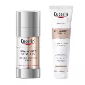 Eucerin UltraWHITE+ Spotless SET (Double Serum 30ml + Foam 150ml) ยูเซอรีน อัลตร้าไวท์ พลัส สปอตเลส