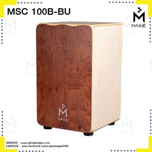 Magie Cajon กลองคาฮอง คาจอน มากี ธรรมชาติ เครื่องเคาะจังหวะ มาตราฐาน รุ่น SC 100NT ดนตรี เพอร์คัสชั่น